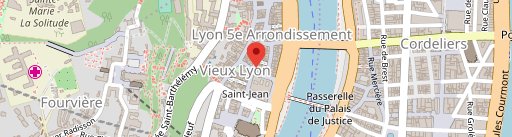 Fiston - Bouchon lyonnais en el mapa