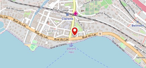Flash Pizzas - Montreux Clarens sulla mappa