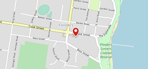 Flinders Hotel на карте