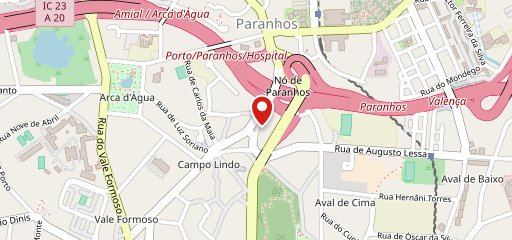 Restaurante Flor de Paranhos en el mapa