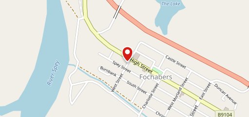 Fochabers Chinese Take Away on map