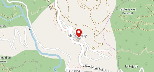 Restaurant Fonda Montseny en el mapa