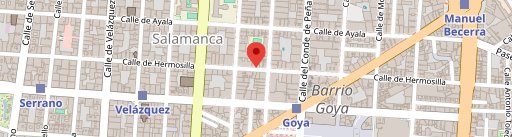 Pastelería Formentor -Tienda de Hermosilla en el mapa