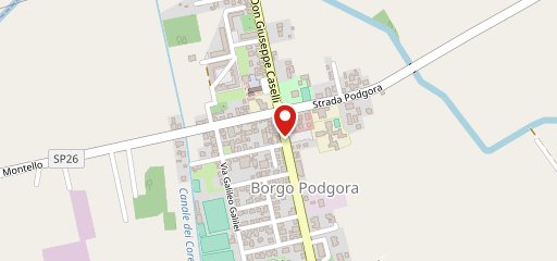 Forno Zampieri Podgora auf Karte