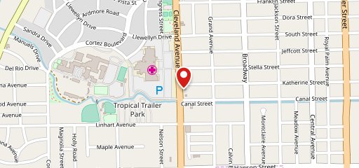 Fort Myers Restaurants & Bars en el mapa