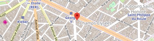 Brasserie Fouquet's Paris on map