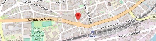 Restaurant Francesca Sion auf Karte
