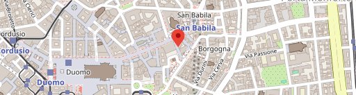 Fratelli la Bufala San Babila Milano sulla mappa