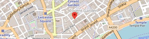 Frenchie Covent Garden en el mapa