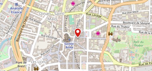 Fresh Burritos Rennes Sainte-Anne на карте