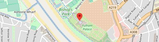 Fulham Palace on map