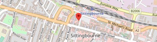 Sittingbourne Galata meze bar Restaurant on map