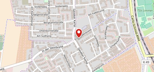 Ganesha Indisches Restaurant Hannover en el mapa