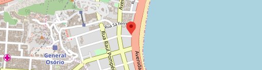 Restaurante e Bar Garota de Copacabana no mapa