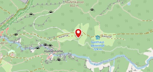 Gasthaus Hinterbärenbad en el mapa