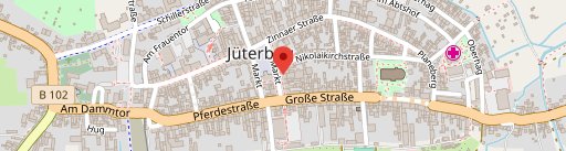 Gasthaus zum Schmied Jüterbog auf Karte