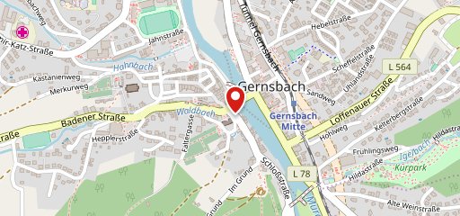 Gaststätte Stern und Hirsch en el mapa