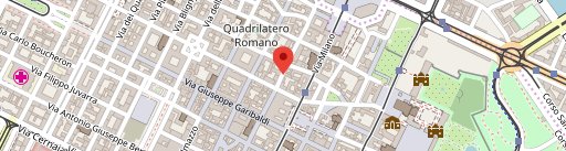 Quadrilatero Romano en el mapa