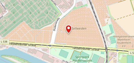 Gaststätte Kleingartenverein Sellweiden en el mapa