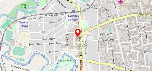 Gawler Cafe, Commercial Lane, Gawler on map