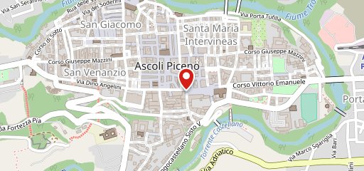 GIOELIA Cremeria, Ascoli sulla mappa