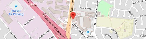 Gladstone Park Hotel on map