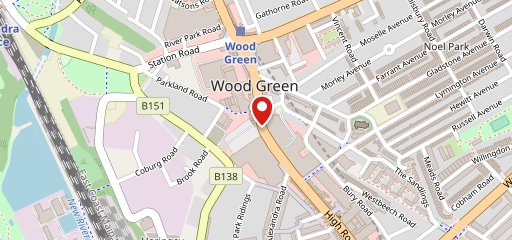 Kervan Sofrasi Wood Green on map