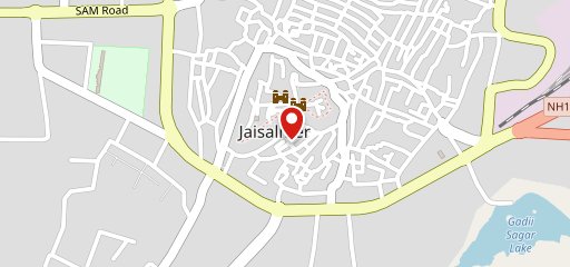 The Golden Restaurant Jaisalmer on map
