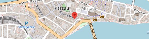 Goldenes Schiff Passau sur la carte