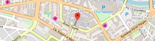 Café Gorki en el mapa