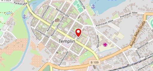 Café Flammerie Templino on map