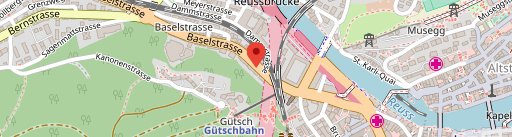 Restaurant GourmIndia Luzern sulla mappa
