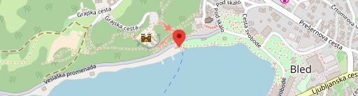 Grajska plaža Restaurant on map