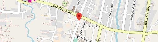 Grandpa's Coffee And Eats Ubud on map