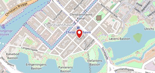 Restaurant Grillen Burgerbar Christianshavn on map