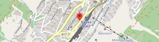 Grischa – DAS Hotel Davos auf Karte