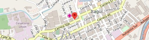 Guadalupe Mexican Bar & Grill Itagui en el mapa