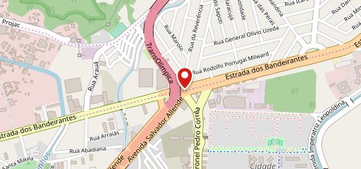 Guedes Restaurantes & Pizzaria no mapa