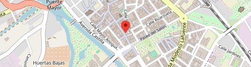 Habana, Cafetería Restaurante en Palencia en el mapa