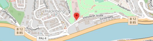 Hacklberg Brewery Beer Garden and Restaurant on map
