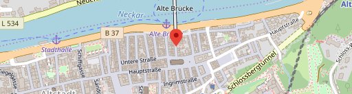 Hotel-Restaurant Hackteufel Heidelberg auf Karte