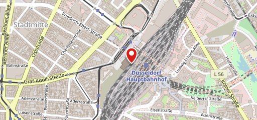 Haferkater, Düsseldorf Hbf en el mapa