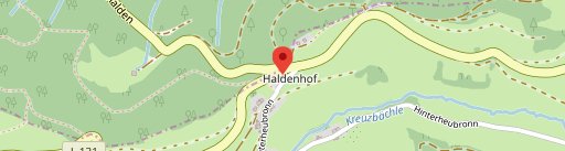 Haldenhof Berggasthof auf Karte