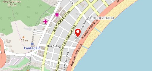 Hamburgueria Dom Gourmet Copacabana no mapa