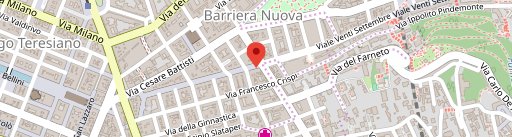 Hamerica's Trieste viale XX settembre teatro Rossetti sulla mappa