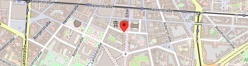 HANS IM GLÜCK - KARLSRUHE Kaiserhof en el mapa