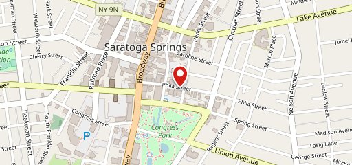 Hattie's Restaurants Downtown Saratoga Springs en el mapa