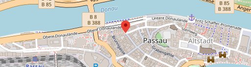 StadtHotel Passau & HendlHouse auf Karte