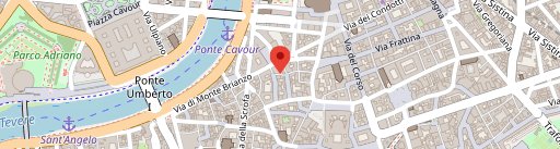 The Highlander Pub Rome sulla mappa