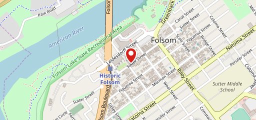 Folsom Historic District on map